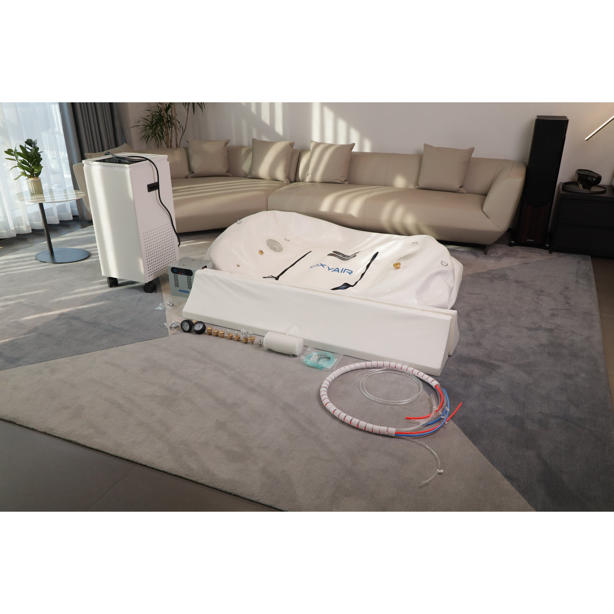 Oxyair - 1.3ATA/1.5ATA Soft Sitting and Lying Hyperbaric Chamber - OLV-RZT01