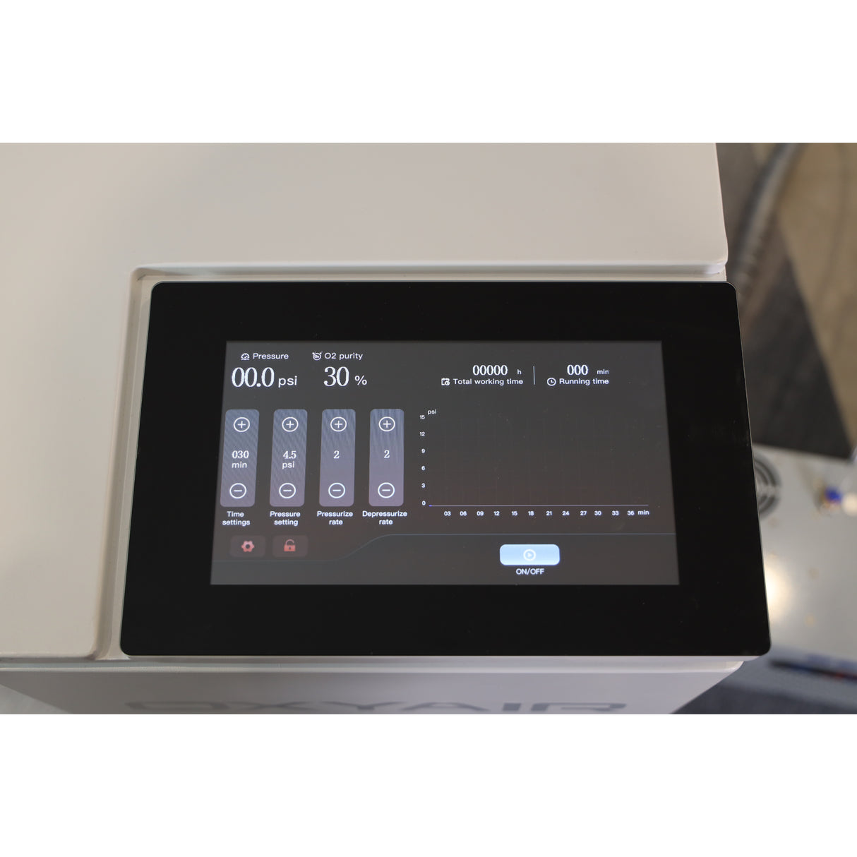 Oxyair - 1.3ATA Wheelchair Hyperbaric Oxigen Chamber - OLV-RW01