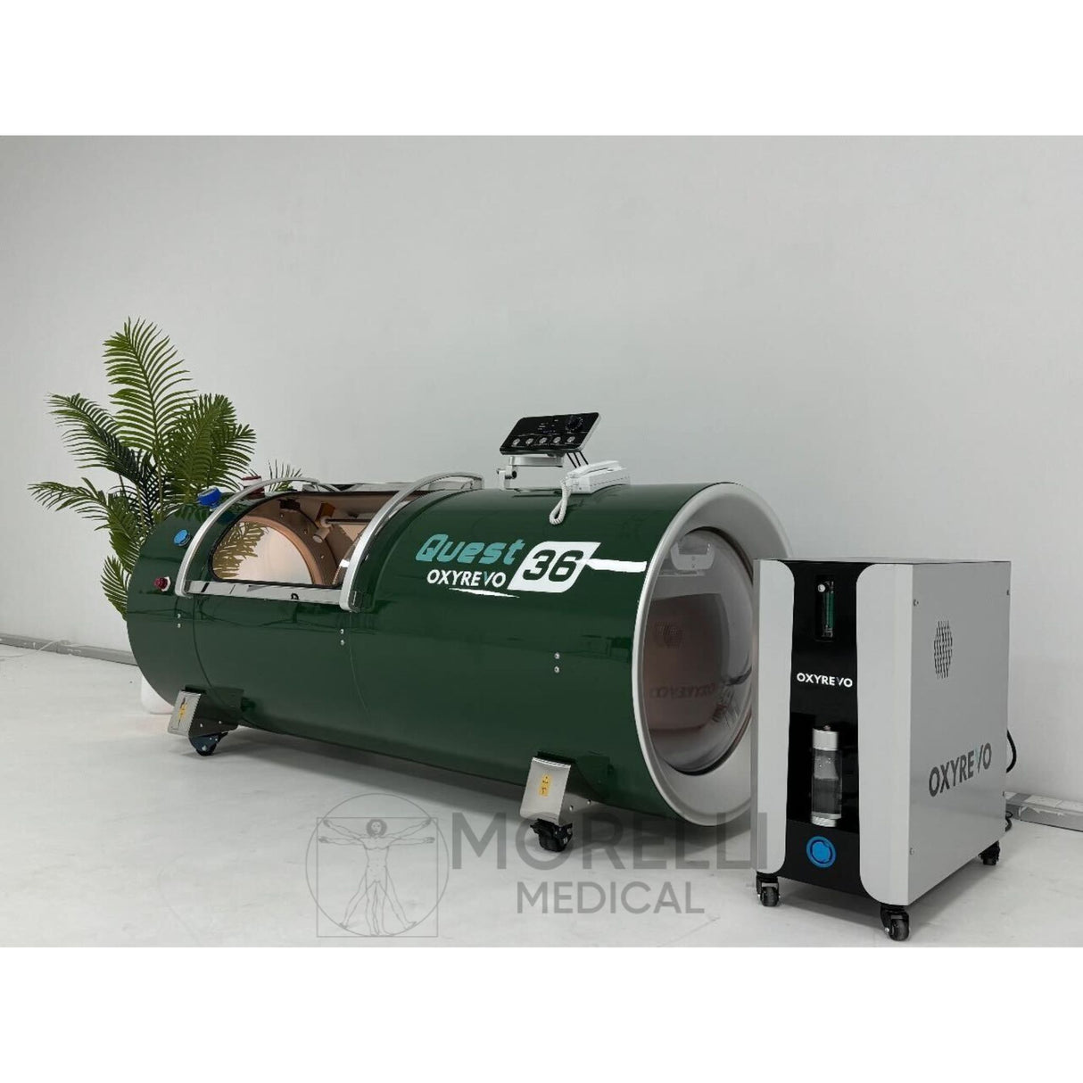 OXYREVO Quest34 1.5 - 2.0 ATA Hard Hyperbaric Chamber