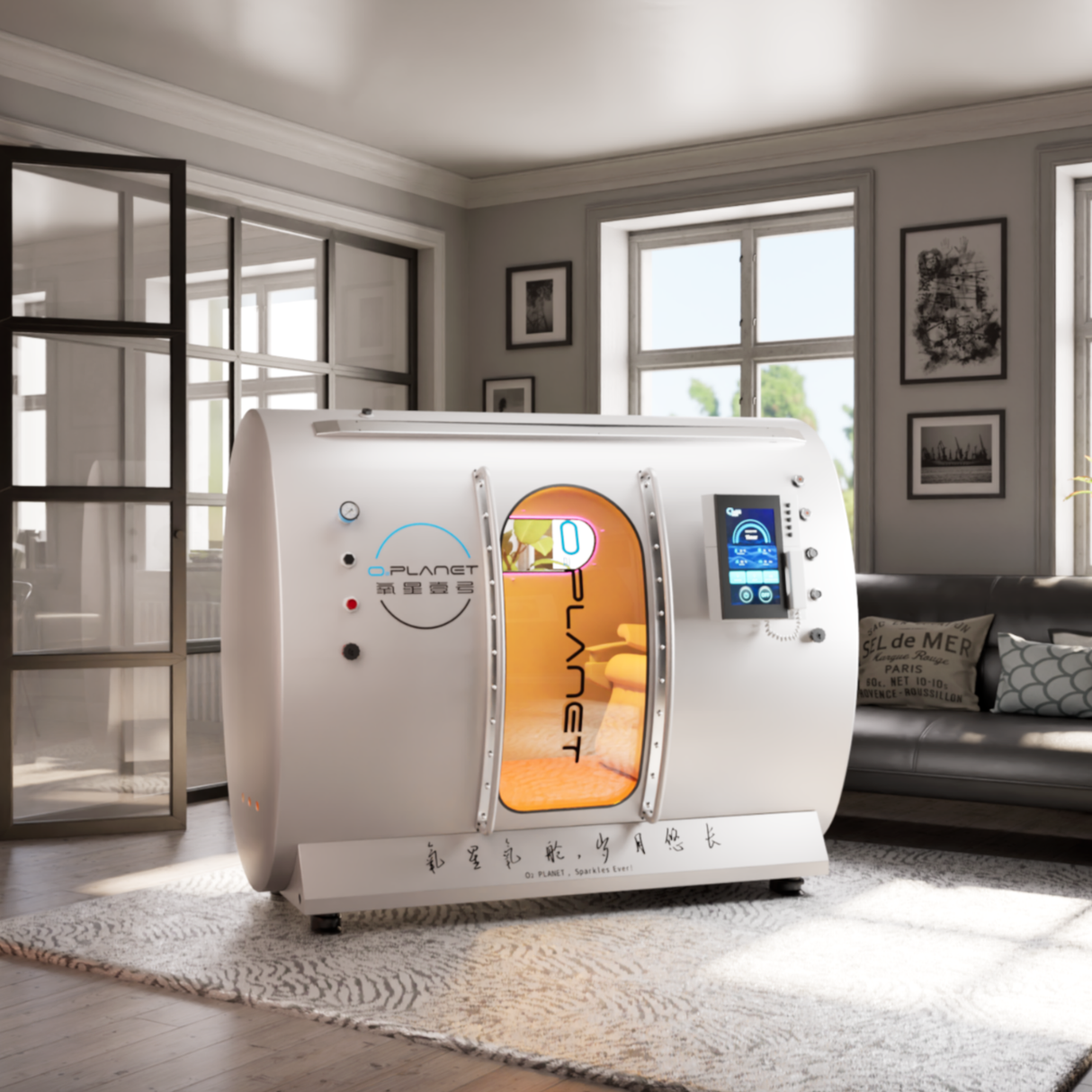Macy-Pan Hyperbaric Oxygen Therapy Chamber Hard Type - HE5000 Fort