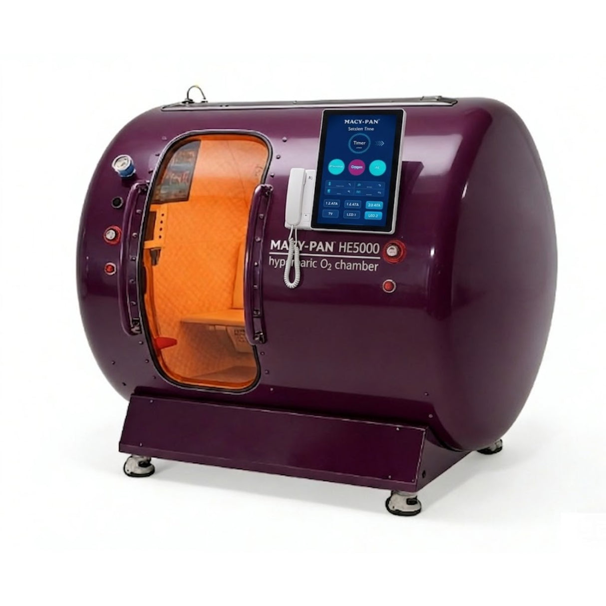 Macy-Pan Hyperbaric Oxygen Therapy Chamber Hard Type 5 People - HE5000