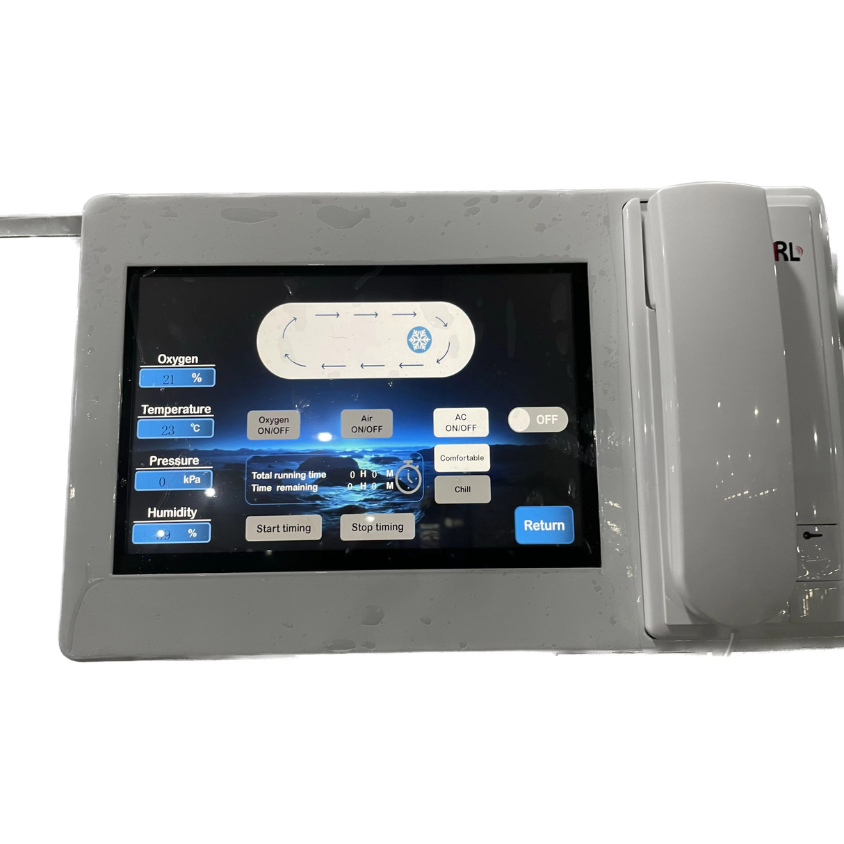 Macy-Pan Hyperbaric Oxygen Therapy Chamber Hard Lying Type HP1501