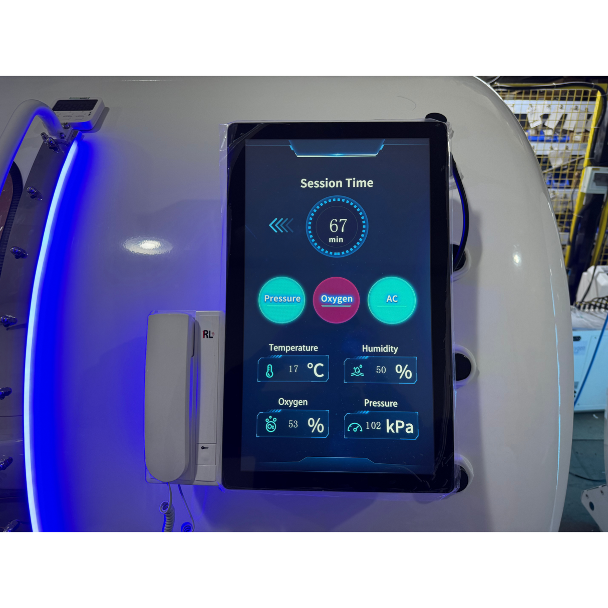 Macy-Pan Hyperbaric Oxygen Therapy Chamber Hard Type - HE5000 Mini