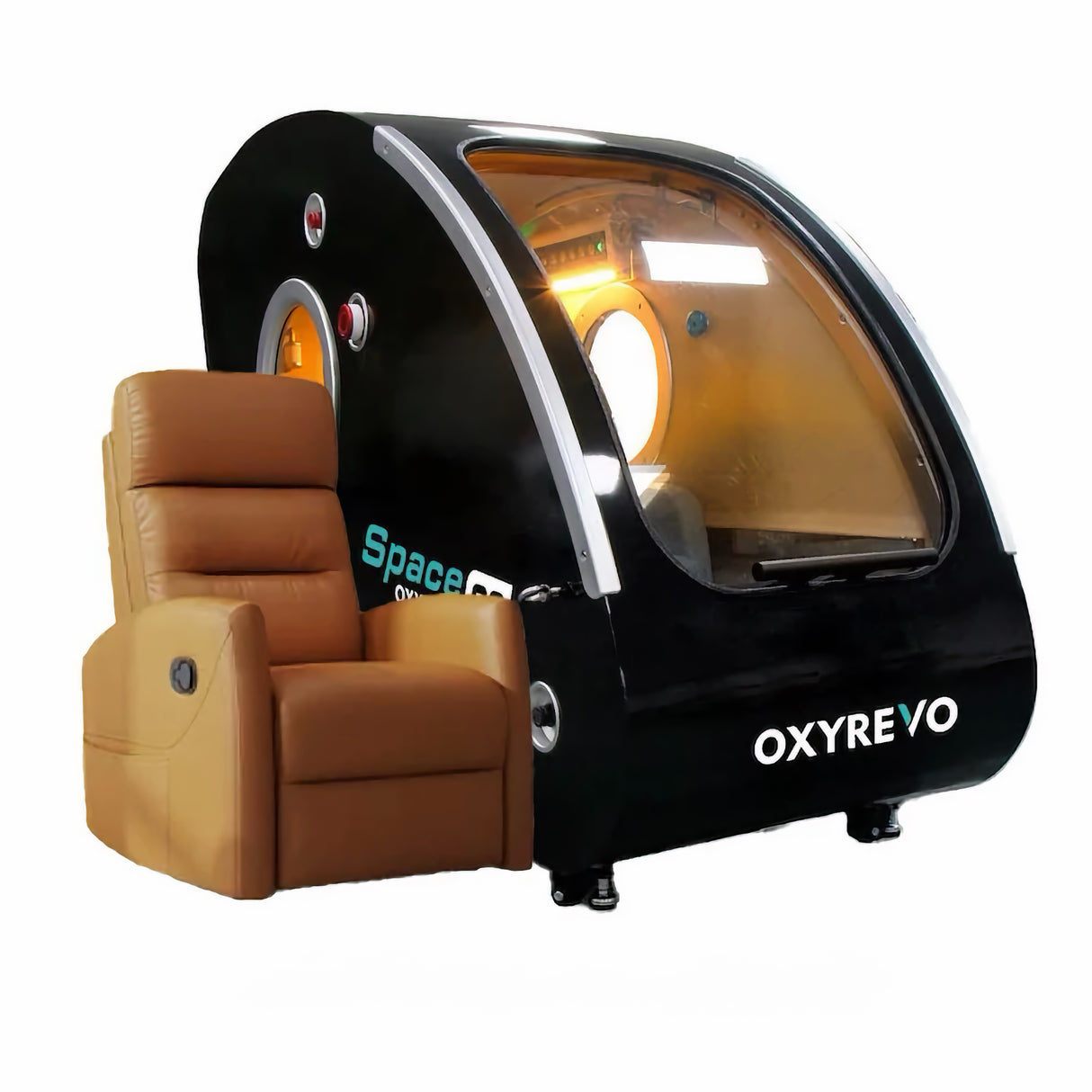 OXYREVO Space60 1.5 to 2.0ATA Hard Sitting Hyperbaric Chamber
