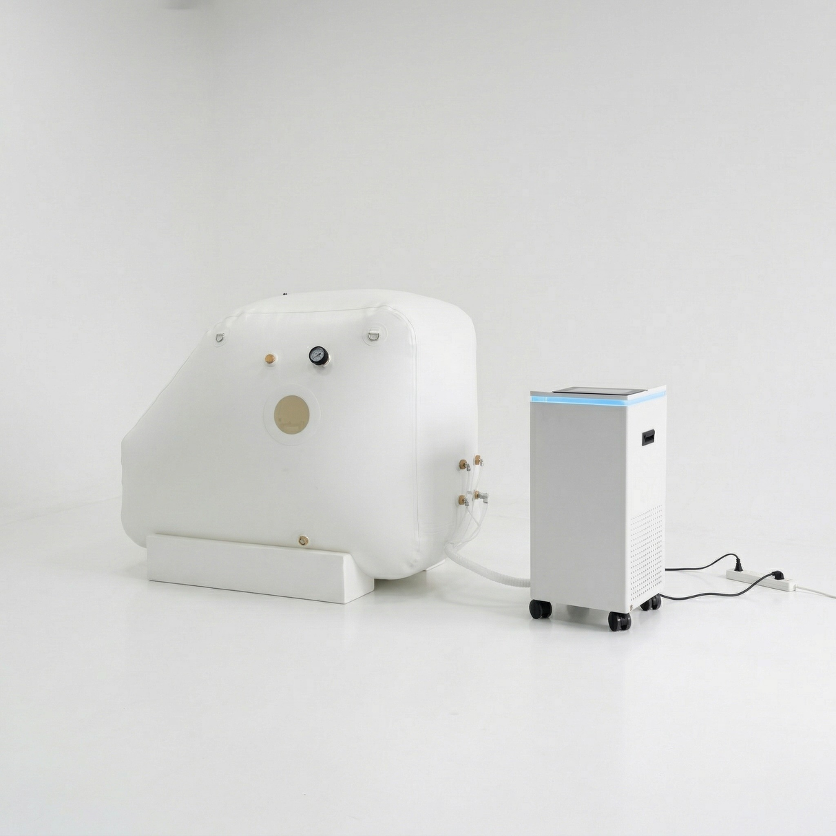 Oxyair - Home Care 1.3ATA/1.5ATA Portable Person Soft Sitting Hyperbaric Chamber - OLV-RZ01