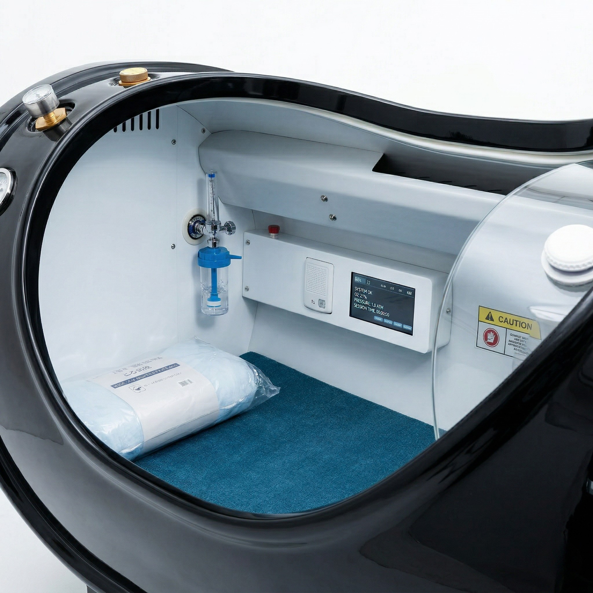 Oxyair - 2.0ATA Hard Shell HBOT Hyperbaric Chamber - OLV-YTD02