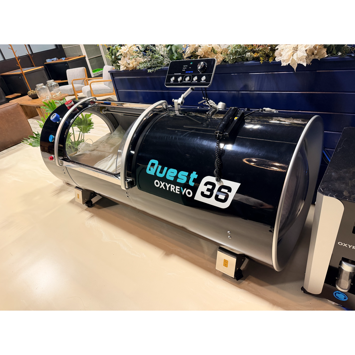 *Pre-Owned* IN STOCK - OXYREVO Quest36 1.5 ATA Hard Hyperbaric Chamber