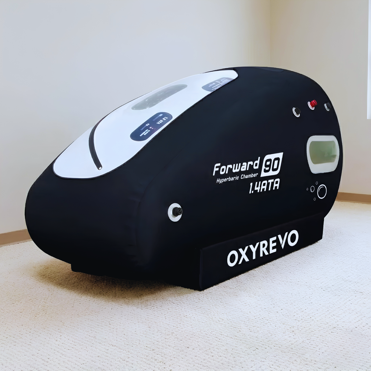OXYREVO Forward90 MINI 1.4 to 1.5 ATA Portable Sitting Hyperbaric Chamber