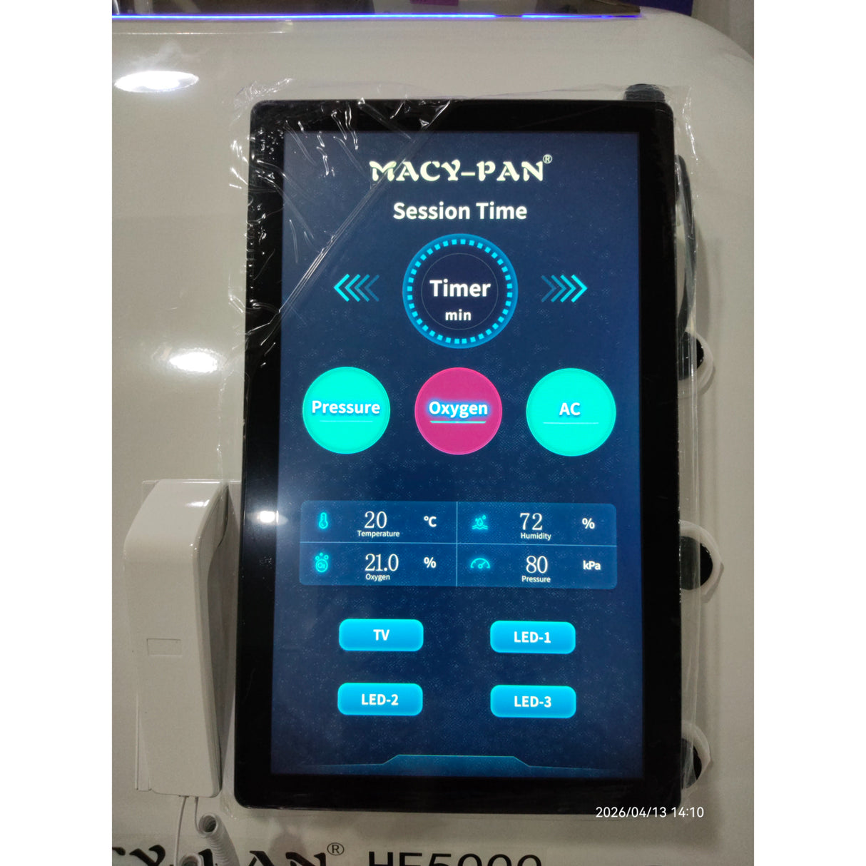*IN STOCK* Macy-Pan Hyperbaric Oxygen Therapy Chamber Hard Type 5 People - HE5000