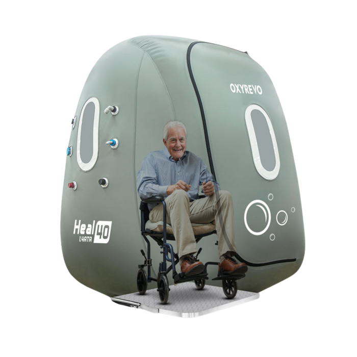 OXYREVO Heal40 1.4 ATA Wheelchair Hyperbaric Chamber