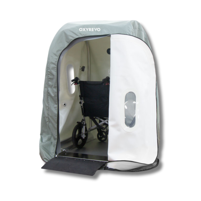 OXYREVO Heal40 1.4 ATA Wheelchair Hyperbaric Chamber