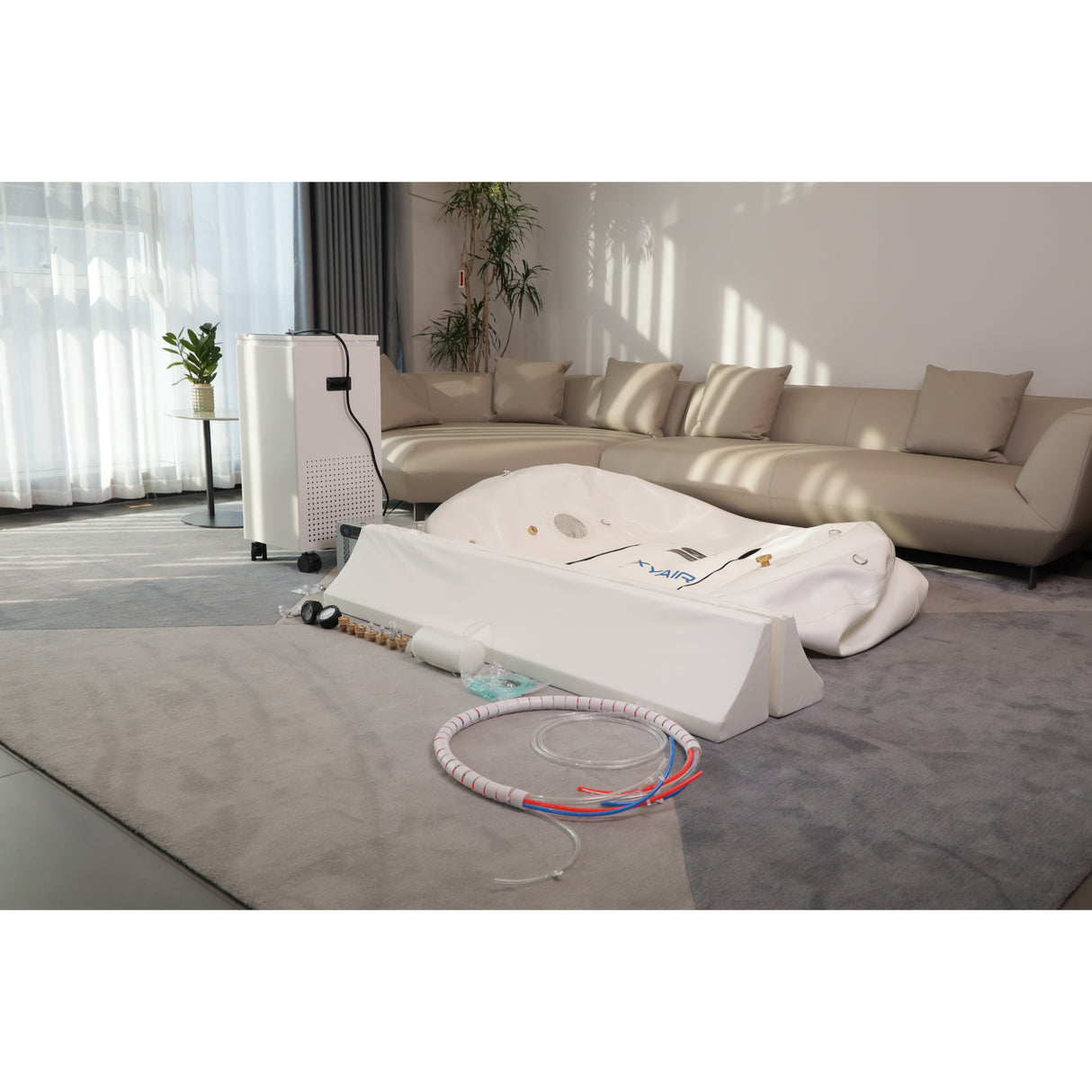 Oxyair - 1.3ATA/1.5ATA Soft Sitting and Lying Hyperbaric Chamber - OLV-RZT01