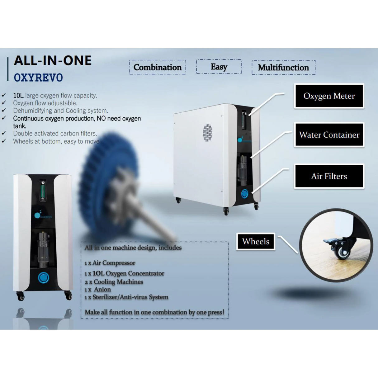 *In STOCK* OXYREVO Apex32 1.5 ATA Portable Hyperbaric Chamber