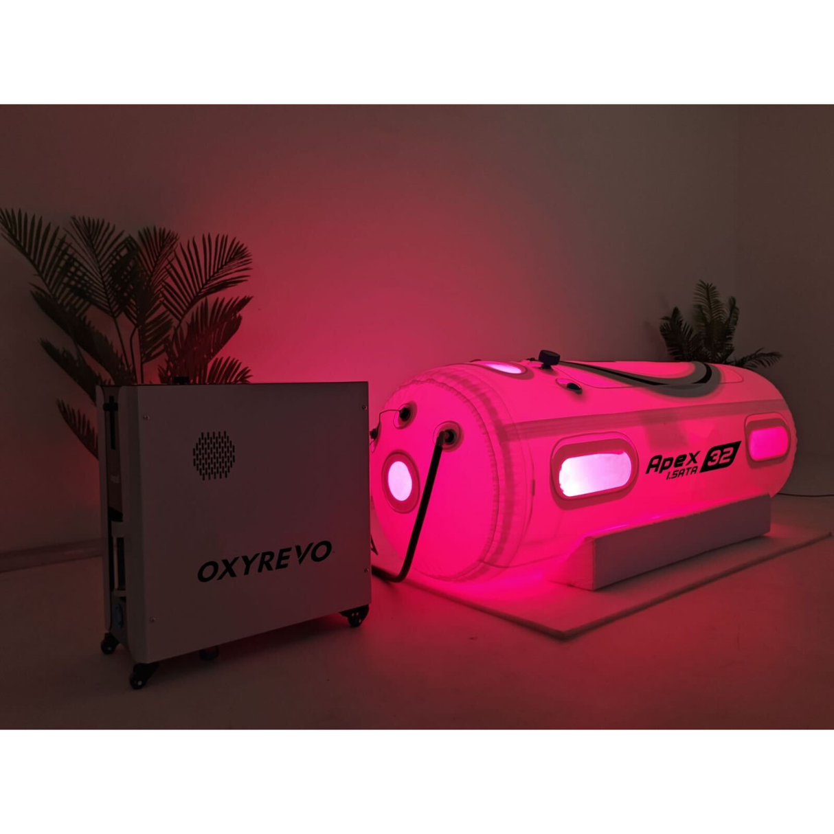 OXYREVO Forward90 MINI 1.4 to 1.5 ATA Portable Sitting Hyperbaric Chamber