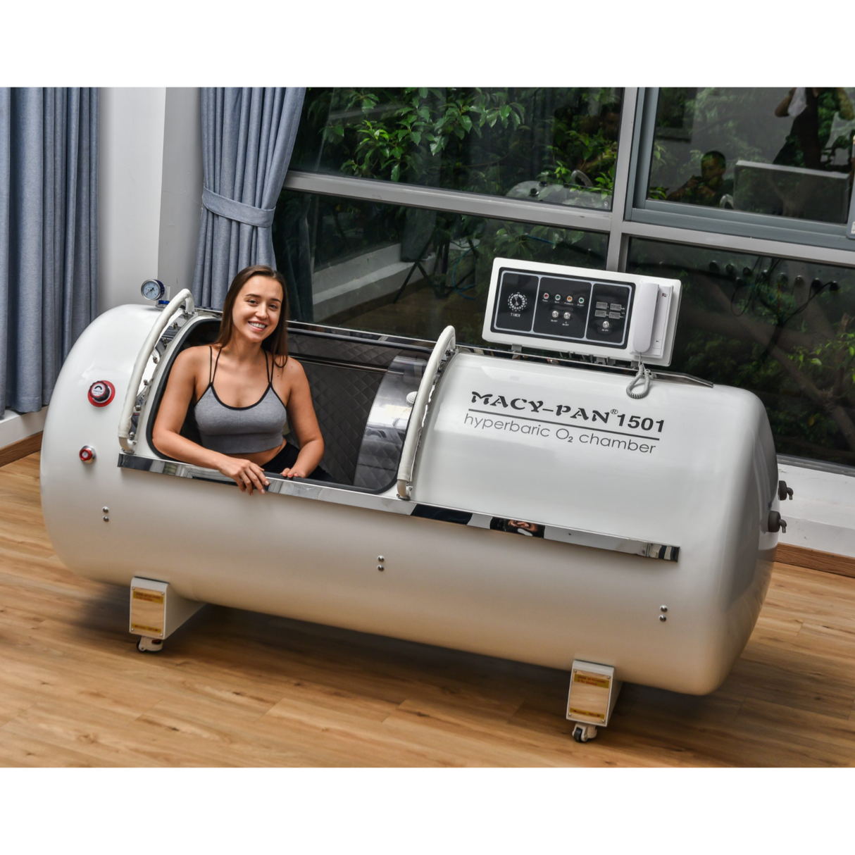 Macy-Pan Hyperbaric Oxygen Therapy Chamber Hard Lying Type HP1501