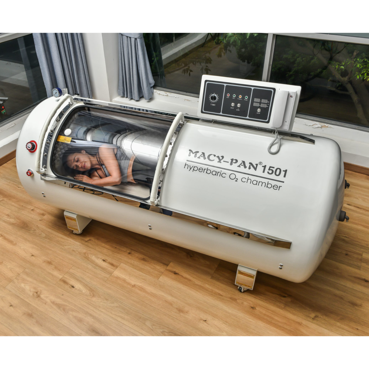 Macy-Pan Hyperbaric Oxygen Therapy Chamber Hard Lying Type HP1501