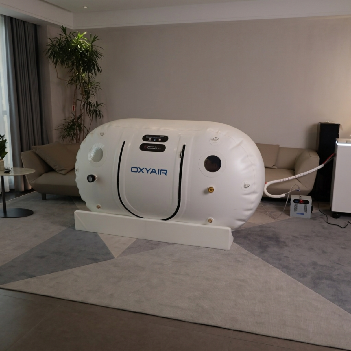 Oxyair - 1.3ATA/1.5ATA Soft Sitting and Lying Hyperbaric Chamber - OLV-RZT01