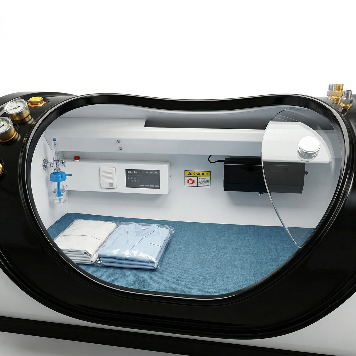 Oxyair - 2.0ATA Hard Shell HBOT Hyperbaric Chamber - OLV-YTD02
