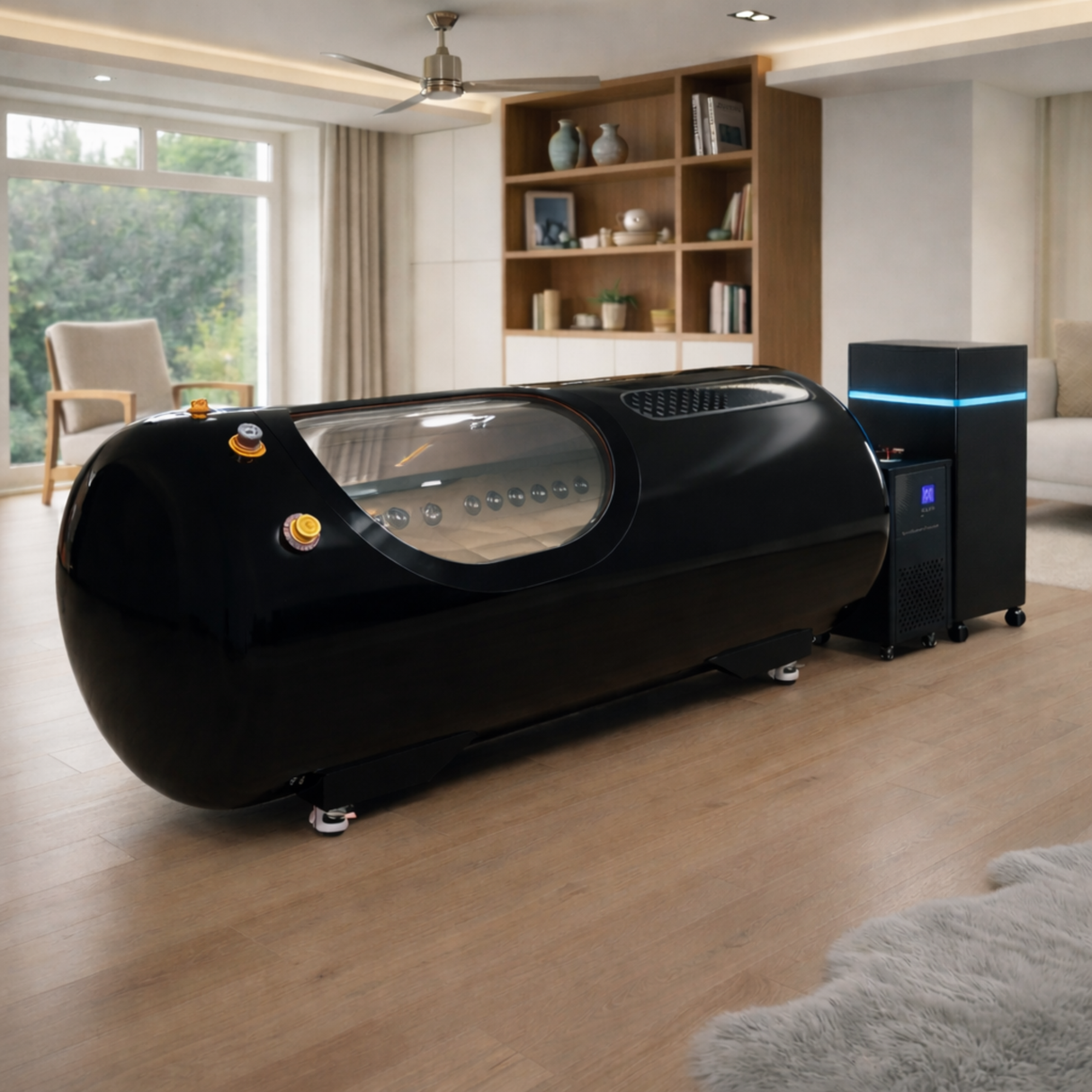 Oxyair - 2.0ATA Hard Shell HBOT Hyperbaric Chamber - OLV-YTD04