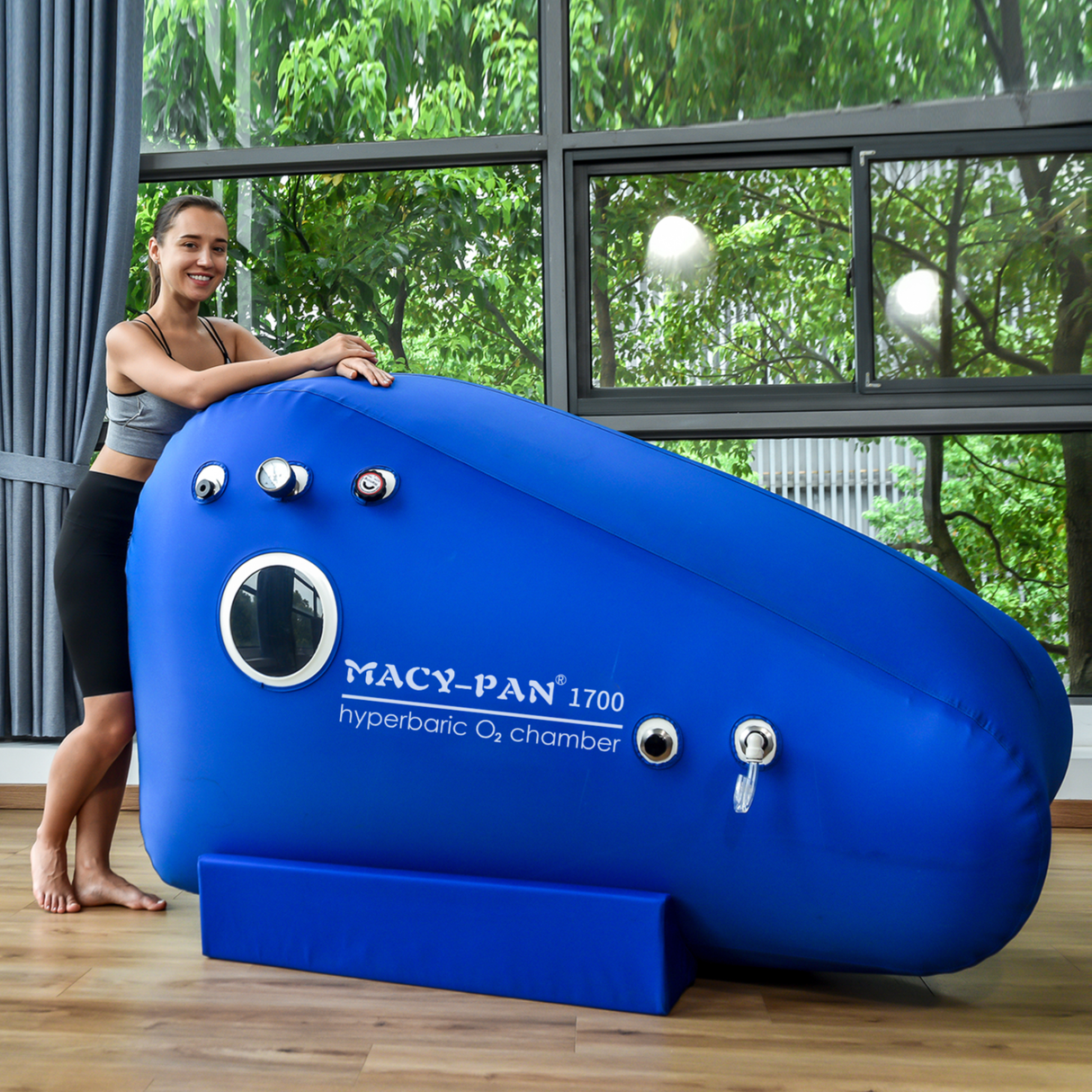 *OPEN BOX* Macy-Pan Hyperbaric Chamber Sitting Type - ST1700 1.5ATA [Pro Version] with AC