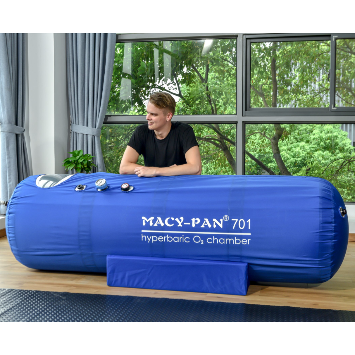 Macy-Pan Hyperbaric Oxygen Therapy Chamber 1.3 ATA Soft Lying Type - ST701