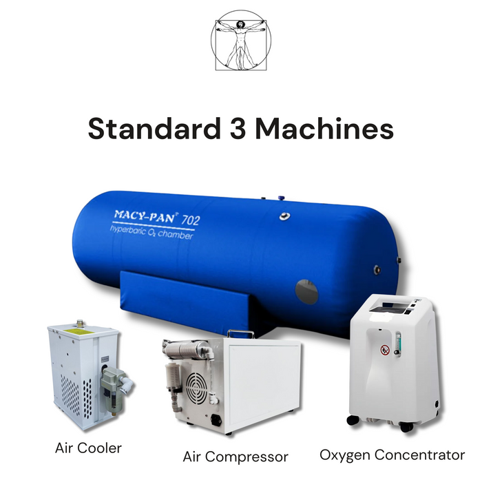 Macy-Pan Hyperbaric Oxygen Therapy Chamber 1.5 ATA Soft Lying Type - ST702