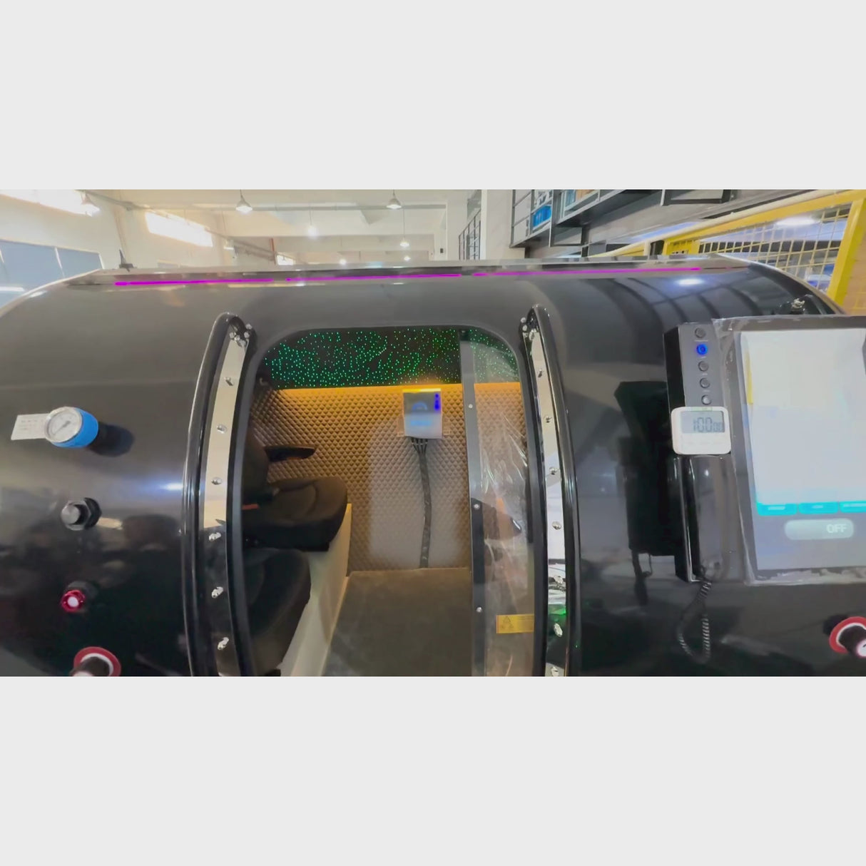 Macy-Pan Hyperbaric Oxygen Therapy Chamber Hard Type - HE5000 Plus