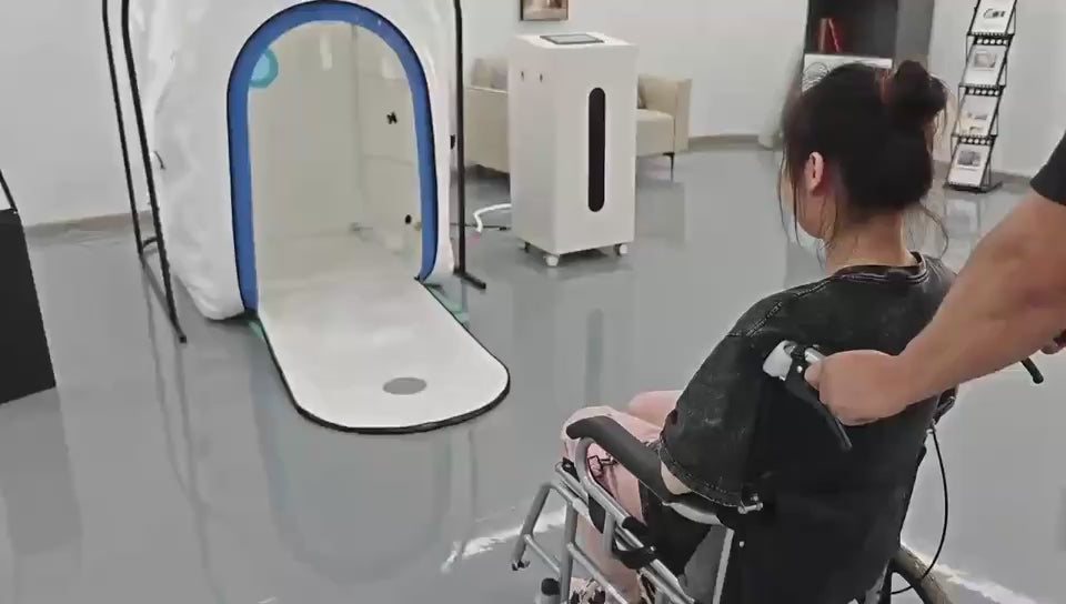 Oxyair - 1.3ATA Wheelchair Hyperbaric Oxigen Chamber - OLV-RW01